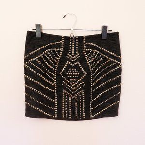 Guess studded mini skirt Size 8